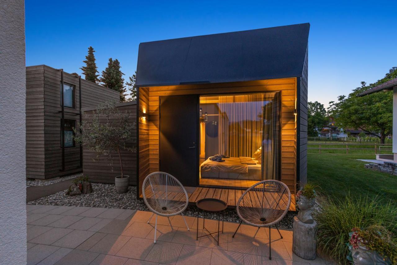 Koda Loft Extended - Urlaub Im Tiny House Bodensee Lauterach Eksteriør billede