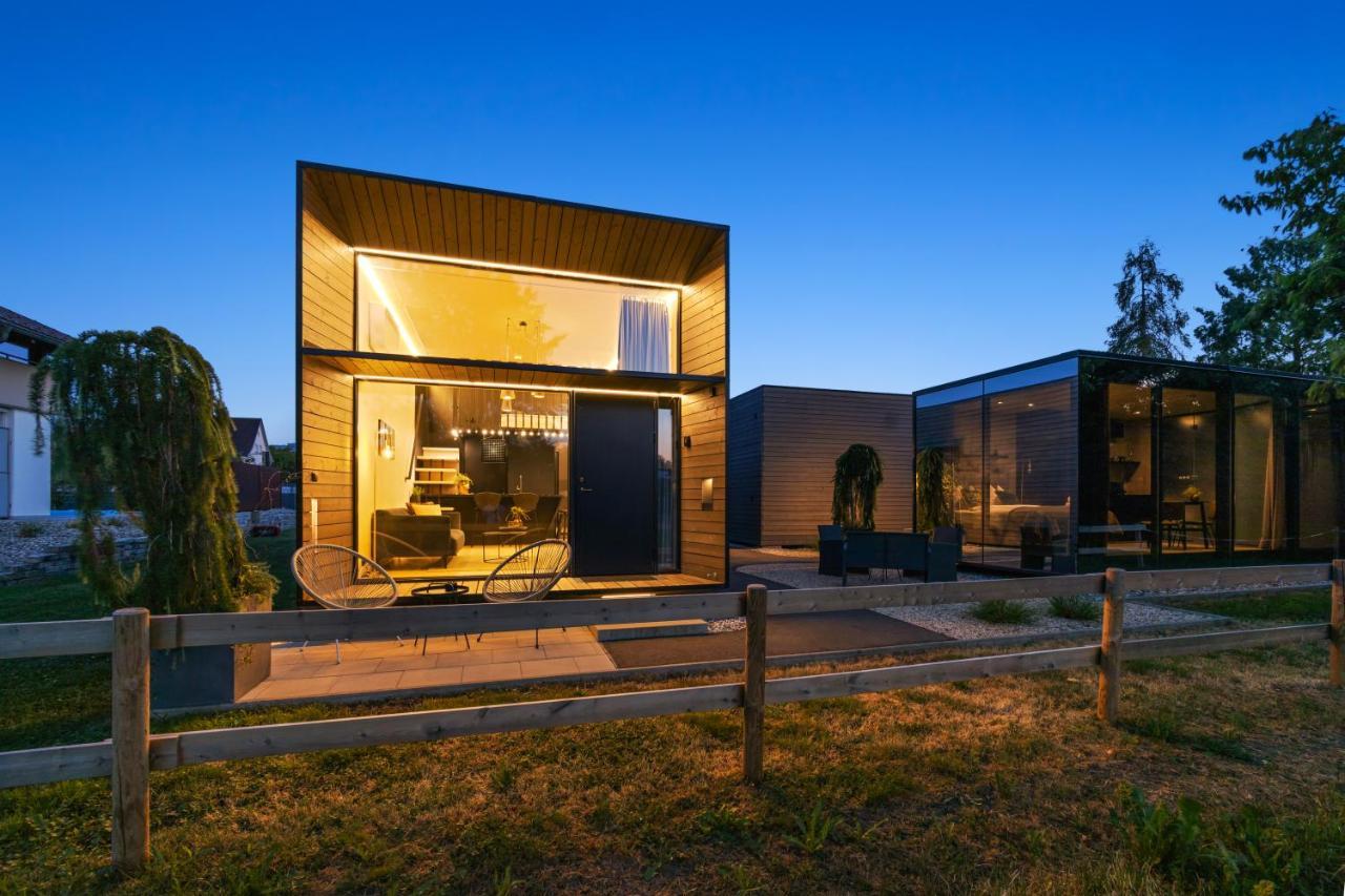 Koda Loft Extended - Urlaub Im Tiny House Bodensee Lauterach Eksteriør billede
